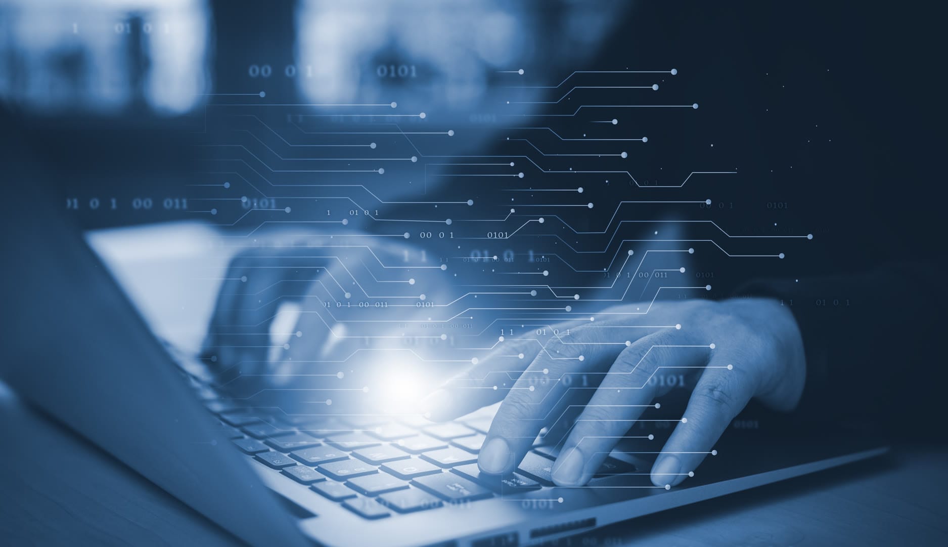 Solve Design Create team working on a custom web design project, showcasing a seamless integration of design and technology